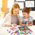 Wooden Montessori Math Counting Hundred Board Toys - Educational Game Toy for Kids 3 Years Old with Storage Bag