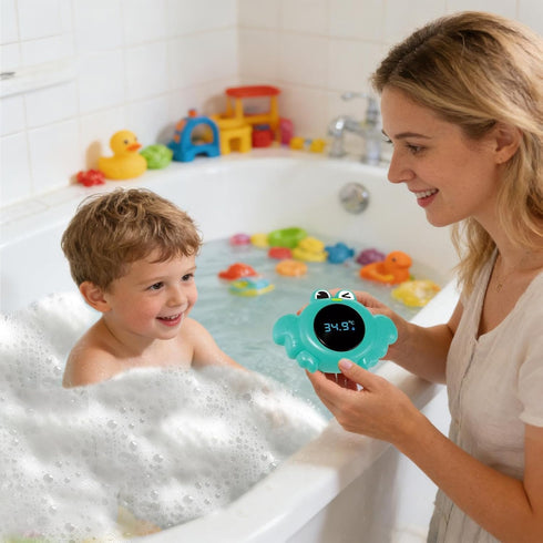 Generic Temperature Gauge for Kids Bath | Bathtub Electronic Floating Accurate Measure - Bath Temperature Meter