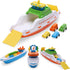 Toyland 39cm (15") 4 3 Colourful Ferry Boat with Moveable Ramps & Mini Cars - Kids Floating Water Toy - Pool & Bathtime
