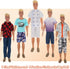EuTengHao 34Pcs Doll Clothes and Accessories, 12 Inch Boy and Girl Dolls Chef Kitchen Playset