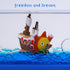 Unsinkable Pirate Ship Model, One Thousand Piece Sunny Toys in a Bottle Box for Decoration Gift