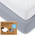 Niagara Crib 2 Pack 100% Waterproof Mattress Protector, Soft Breathable Crib Mattress