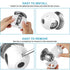 Child Door Knob Safety Cover (4 Pack) - New Design to Prevent Kids from Opening Doors, Fits Most Knobs
