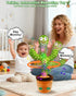 6-18 1 2 3 Interactive Baby Toys Dancing Talking Cactus Toy, Singing Musical & Record Repeat What You Say, Funny Gift
