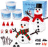 RINOLY Build a Snowman Kit, Christmas Crafts for Kids, 3 Pack Christmas Stocking Stuffers