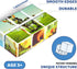 3D Magnetic Cubic Jigsaw Puzzle Toys for Toddlers - Large Building Blocks Cubes 1.65 Inches for Kids 3-5