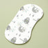 JoyframeAI 5 Pack 9.8X19.6 inches Sloth Baby Burp Cloths for Boys Girls, Soft Cotton Large Burp Rags with Cute Sloth