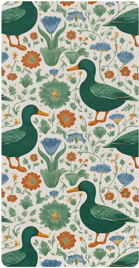 miaozhen Cotton Baby Crib Sheets for Boys Girls Comfy Breathable Ghothic Mallard Tarot