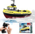 Losbenco RC Boat, 1/72 RC Tugboat for Pools and Lakes, High-Speed Remote Control