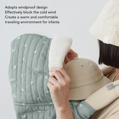 Universal Windproof Baby Carrier Blanket - Cotton Winter Cover