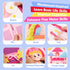 3-5 3 3-5 3-4 hahaland Toys Ages Girls - Busy Board Princess Toy Year Old Girls - Toddlers Quiet Busy Book for Toddlers