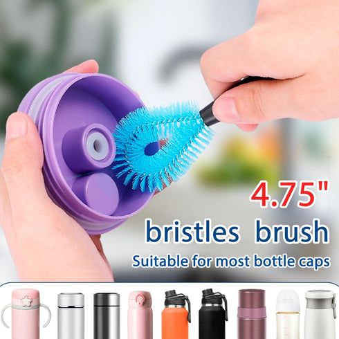 XENNRY Set Water Bottle Cleaner BrushBottle Brush Tube Cleaning Lab with Long Handlefor Cleaning Beer Bottles, Wine