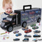 JODUDLR Toddler Toys for 3-4 Year Old Boys,Large Transport Cars Carrier Set Truck
