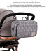 Multipurpose Waterproof Baby Diaper Bag - Stroller Organizer (Arrow Design)