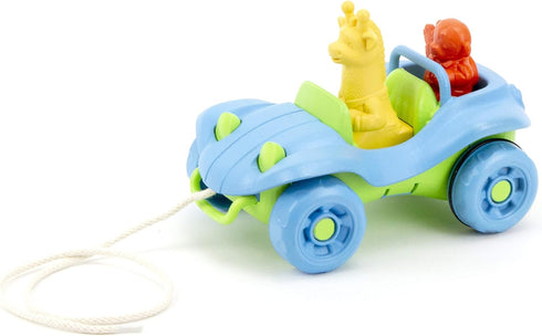 Green Toys Dune Buggy Pull Toy Blue, 1 EA