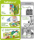 1-3 1 hahaland Busy Book for Toddlers - Montessori Toys Busy Board for Year Old Boy Gifts Girl Toys Educational
