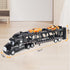 CORPER TOYS Transport Car Carrier Truck Toy - Detachable Die-cast Pull Back Vehicles Set for Kids with Lights