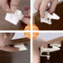 OKEFAN Cabinet Locks Child Safety Latches - 12 Pack Baby Proofing Cabinets Drawer Lock Adhesive Latch for Kids