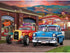 Bits and Pieces 500 Piece Jigsaw Puzzle for Adults, Hot Rod Sunset 18" x 24" Colorful Classic Cars by Bigelow