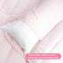 PHF Toddler Nap Mat with Removable Pillow and Minky Fleece Blanket, 50"x20"x2" Rollup Design for Kids