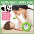 140g/4.9oz (1Pack) Baby Body Powder with Puff, Natural Cornstarch + Zinc Oxide Skin-Protecting Formula, Talc-Free