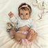 18 inch 3+ RXDOLL Cute Reborn Baby Dolls Silicone Full Body Girl Realistic Newborn Baby Girl Real Life Silicone Babies