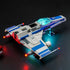 Upgraded LED Light Kit for Lego New Republic E-Wing vs. Shin Hati's Starfighter Building Set (Model Not Included)