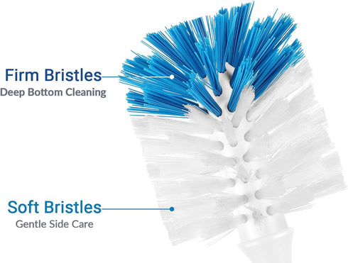 3 Pack Bottle Brush CleanerLong Water Bottle Brush for Tumblers, Cups, Glassware & Baby Bottles