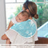 Qinllo 2 Pack 22" 11" Muslin Burp Cloths Sea Turtle Blue Cotton Baby Burp Cloths Absorbent Soft Burping Cloth