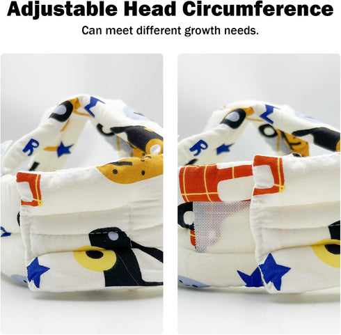 Baby Head Protector Helmet for Crawling Walking, Adjustable Soft Cushion Infant Safety Cap for Learning