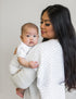 Amazing Baby Muslin Swaddle Blanket, Receiving Blanket for Baby Boys & Girls, 46" x 46", Loved Wreath, 1pk