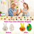 36 4-8 8-12 Worgree Easter Crafts for Kids, Pcs DIY Wooden Magnets Art Craft Supplies Painting Kit for Boys Girls Ages
