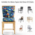 TIOPSUUO Straps,2PCS 3-12 Toddler Booster Seat for Dining Table,Booster Seat for Kitchen Chair with Extended Portable