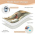 Yoogain 52" 34" Art Elephant Vintage Bathtub Toddler Water Resistant Bed Wetting Pad Leakproof Quick Drying Bed Liners