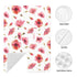 Zhbvncp Flowers of Poppy Baby Car Seat Cover & Breastfeeding Nursing Cover - Breathable Stretch Fabric Multi-Use