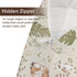 KuphiL10C Cartoon Forest Bear Hedgehog Raccoon Animal Pattern Nursing Pillow Cover, Unisex Removable Breastfeeding
