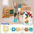 Toylfort 1 6-12 1-3 Montessori Busy Board for Year Old, Airplane Toys for Babies Months, Sensory Fine Motor Skills