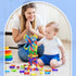 200Pieces 3+ Ggiibro STEM Building Toy for Toddlers Tube Pipe Toy,Educational Preschool Game for Years,Learning
