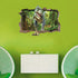 Dinosaur Forest Wall Stickers, 3D Smashed Wall Decals Art Decor for Boys Kids Bedroom Nursery DIY