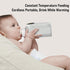 LAISANIM 18W 10000mAh Portable Baby Bottle Warmer, Cordless USB Powered with Battery, Constant Temperature Heating