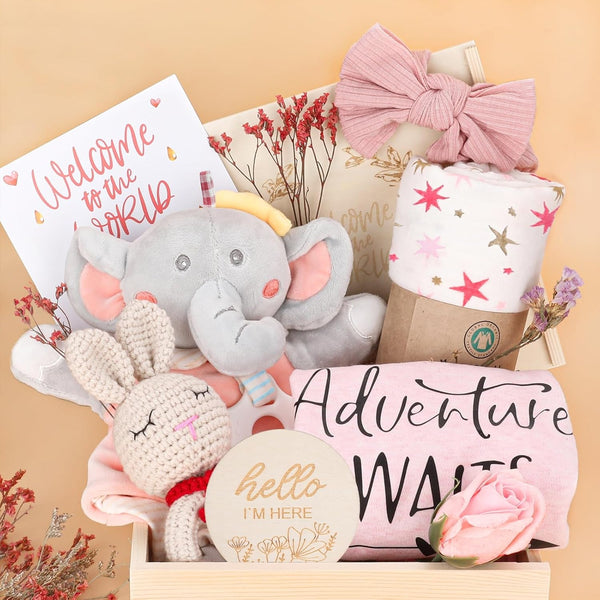 Baby Girl Gifts,Baby Shower Gifts for Girls,New Born Baby Girls Gift,Baby Girl