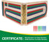 Set, 9 3 2-3 GOTHINK Folding Cribbage Board Game Classic Wooden Cribbage Boards Game for Family Fun, Multi-Colored