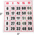 Yuanhe Jumbo Bingo Game Cards - 50 Pack Easy Read Bingo Set for Kids Party, School, Family Gathering