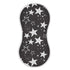 Muslin Baby Burp Cloths, Star Black and White Muslin Bibs, Comfy Soft Absorbent for Newborn Boys and Girls (1 Piece, 22