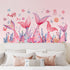MLM Mermaid Tail Wall Stickers Under The Sea Fish Pink Wall Decals Peel