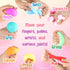 8 Pack, Slow Rising Stress Balls Dough Fidget Toys for Stress Relief, Pull Stretch Squishy Toys for Kids Adults