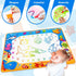 3 4 5 6 7 Water Doodle Mat - Kids Painting Writing Color Doodle Drawing Mat Toy Bring Magic Pens Educational Toys
