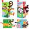 beiens Baby Books for 0-6 Months, 2PCS Sensory Cloth Crinkle Soft Books, Tummy Time Toys for Infants