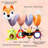 Car Seat Toys for Newborns, Stroller Toys for 0-6 Months with Music Rattles and Teether for Boys Girls