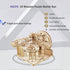 AIJUYE 3D 159pc 4 4hr 14+ Wooden Puzzles for Adults Marble Run Kit - Steel Marbles Build Mechanical Maze Model STEM